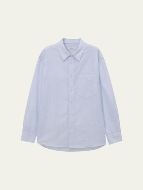 Dunst Oversized Button-Front Shirt, Unisex