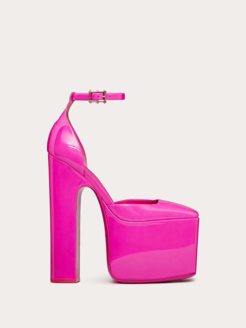 Valentino VALENTINO GARAVANI DISCOBOX PATENT LEATHER PLATFORM PUMP 180MM