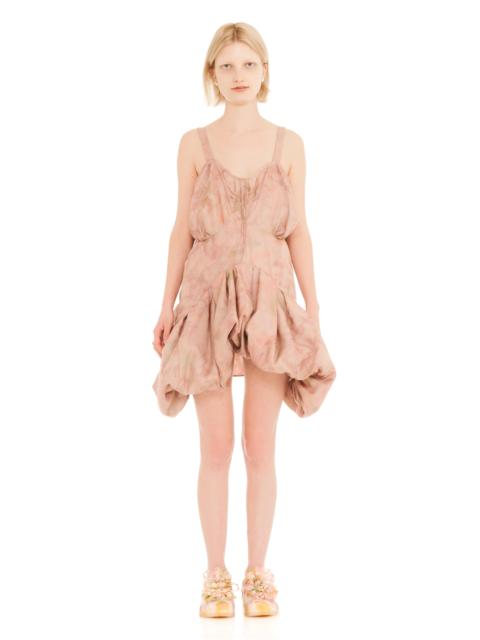 Collina Strada MAUVE MEADOW VALERIAN SLIP DRESS