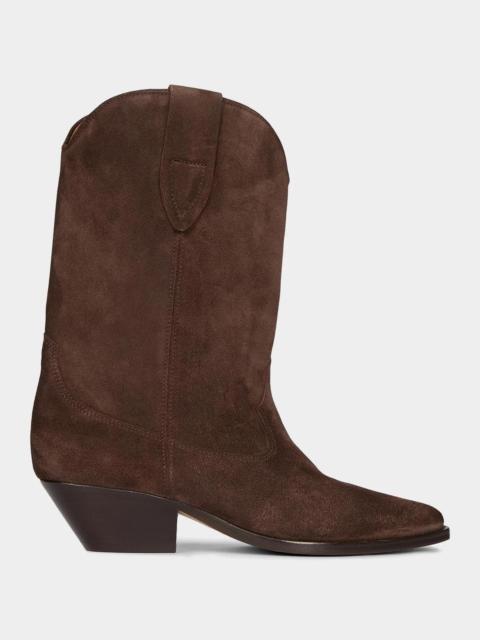 Isabel Marant Duerto Suede Western Boots