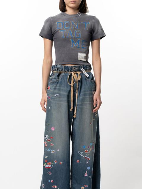 Maison MIHARAYASUHIRO Don't Tag Me Printed Mini T-shirt