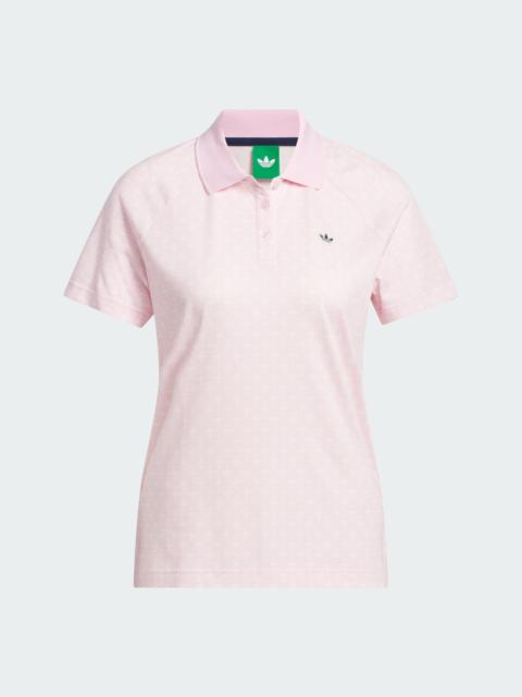 adidas Originals All Over Trefoil Polo Shirt