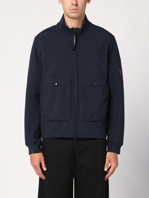 Light jacket with blue zip