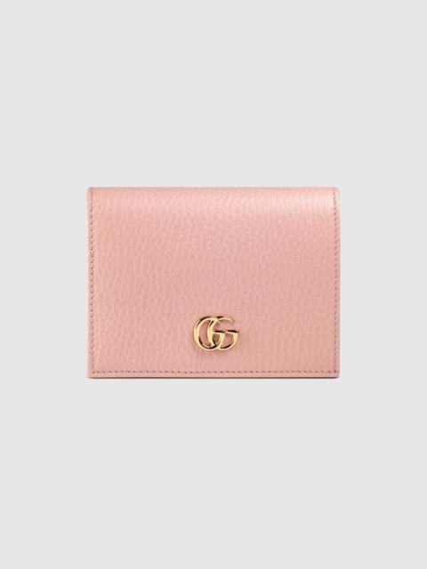 GUCCI Leather card case wallet
