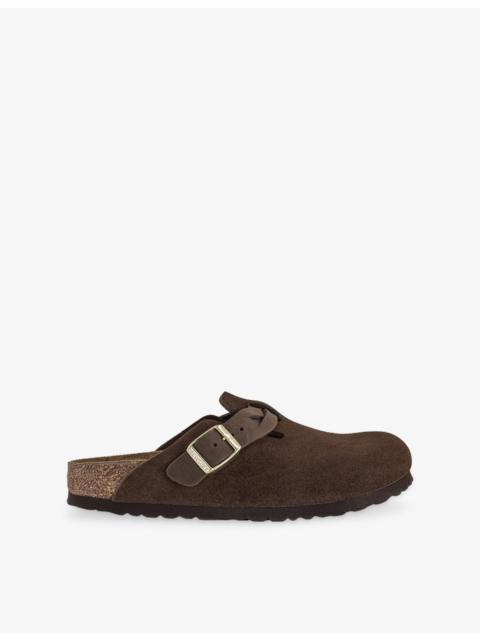 BIRKENSTOCK Boston Suede Clogs