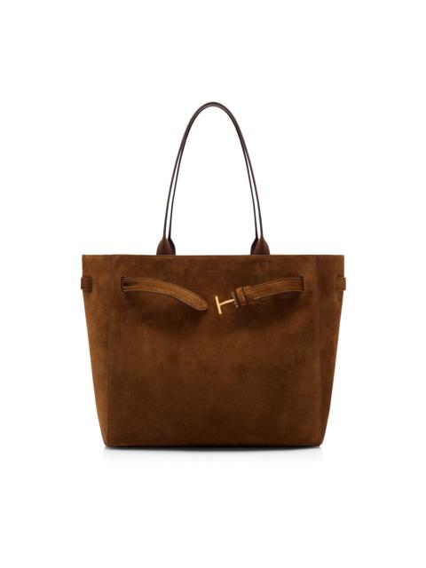 TOM FORD SUEDE LEATHER AUDREY MEDIUM TOTE