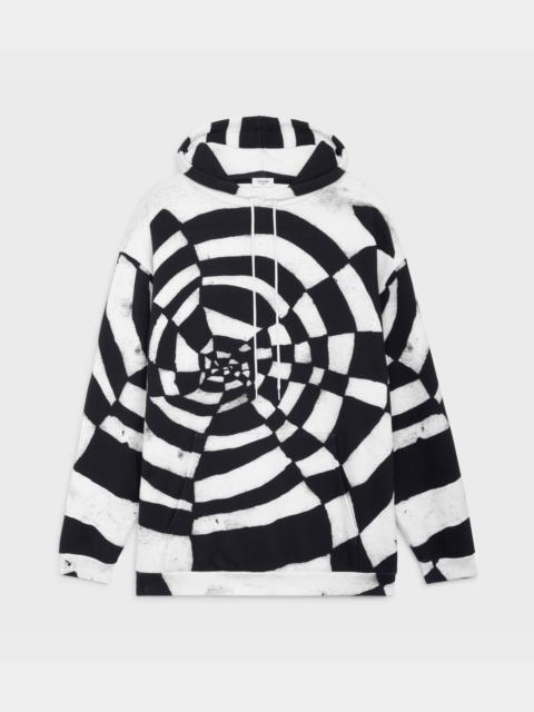 CELINE ARTIST PRINT HOODIE IN FLEECE