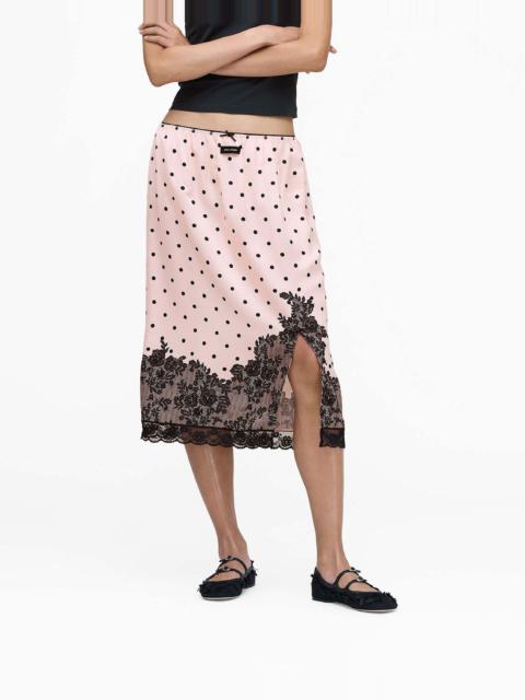Marc Jacobs TROMPE L'OEIL DOTS SKIRT