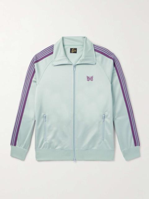 NEEDLES Webbing-Trimmed Logo-Embroidered Tech-Jersey Track Jacket