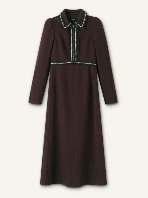 ME+EM Textured Midi Dress