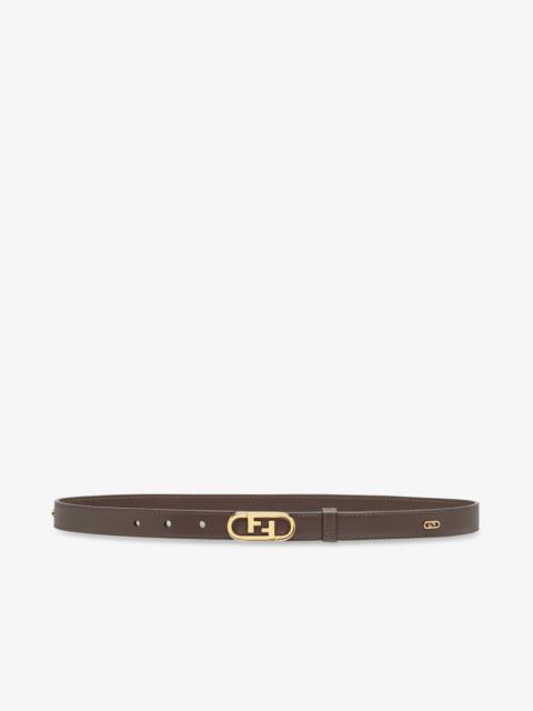 FENDI Brown leather belt