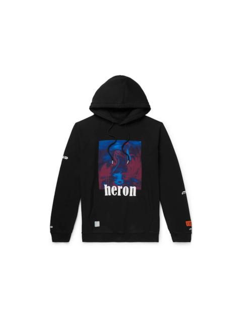 Heron Preston Heron Preston Heron Graphic Hoodie Black/Multicolor
