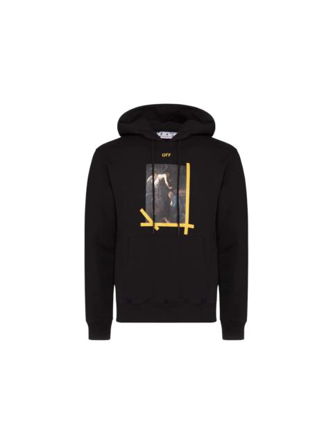 Off-White OFF-WHITE Arrows Caravaggio Annunciation Slim Hoodie Black/Multi