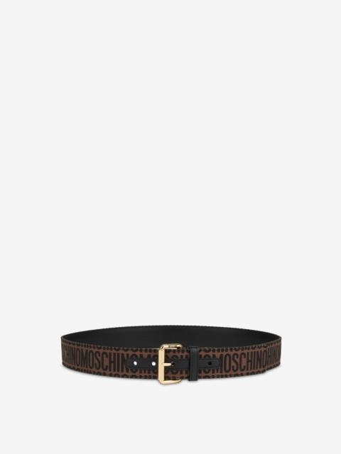 ALL-OVER LOGO BELT