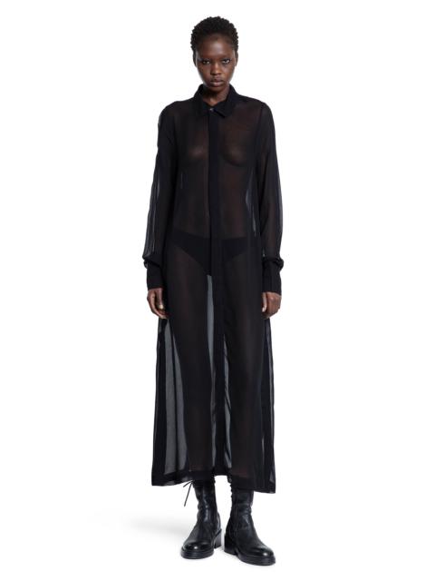 thom/krom Rayon-Sheer-Long-Shirt-Dress