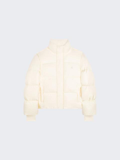 courrèges Puffer Jacket Natural