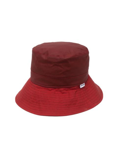 SUNNEI logo patch bucket hat