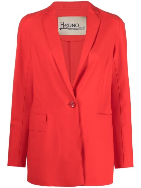 Herno First Act single-breasted blazer