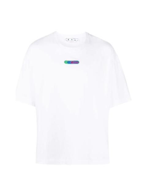 Off-White Off-White Back Logo Printing Short Sleeve White OMAA120S22JER0020155