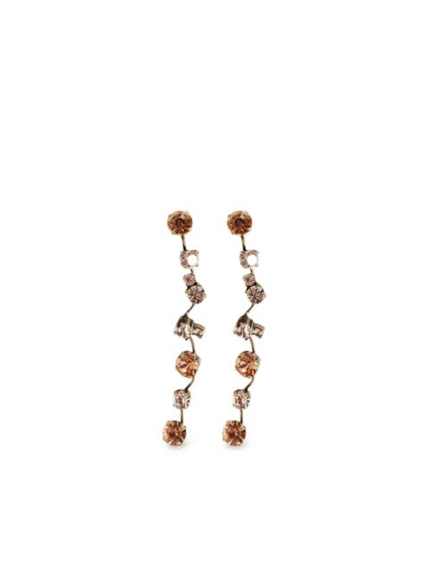 forte_forte crystal-embellished drop earrings