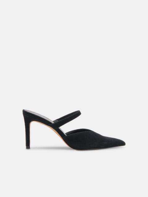dolce vita KANIKA WIDE HEELS ONYX SUEDE