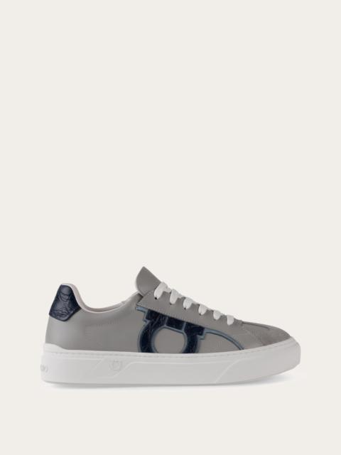 FERRAGAMO Gancini low cut sneaker