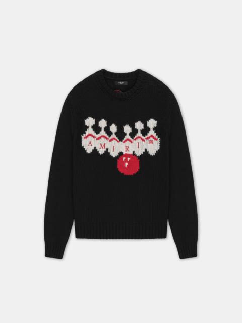 AMIRI AMIRI BOWLING CREWNECK