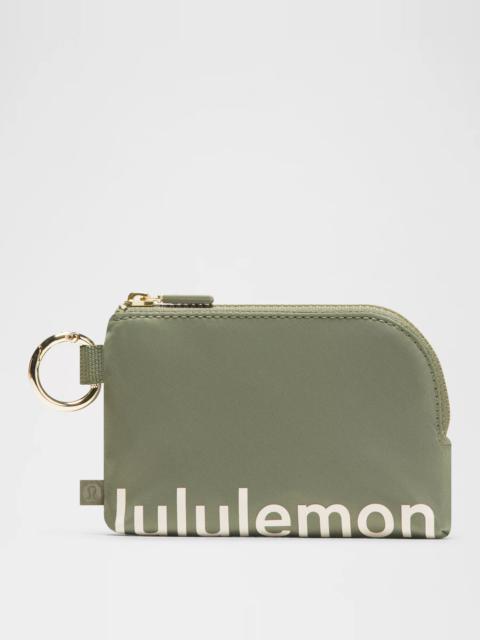 lululemon Clippable Card Pouch