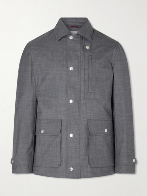 Brunello Cucinelli Virgin Wool Field Jacket
