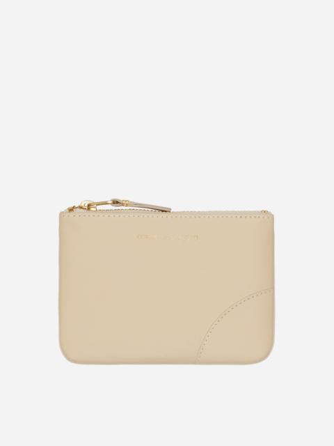 Comme Des Garçons Classic Line Zip Pouch Off White