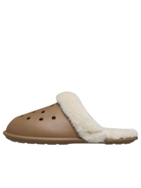 crocs Crocs Classic Fuzz Scuff 'Sepia' 212143-2EY