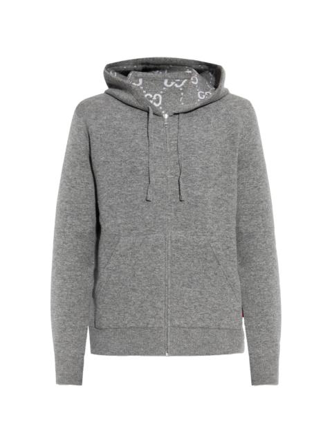 GUCCI monogram reversible sweatshirt