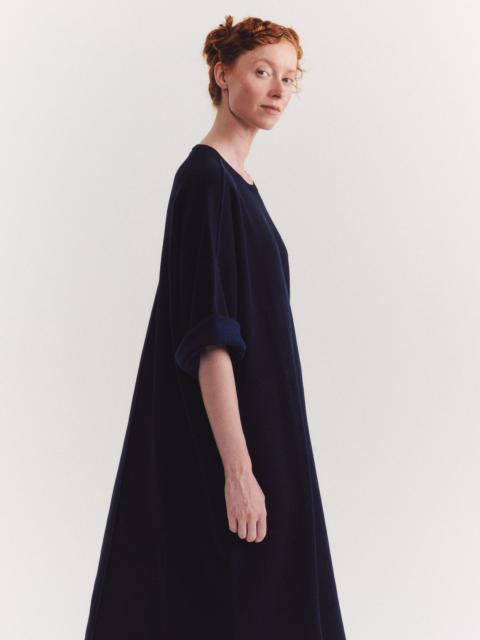 CASEY/CASEY DRESS - SOFTY DOUBLE - NAVY