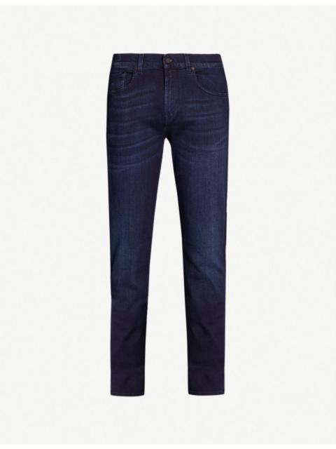 7 For All Mankind Slimmy Tapered Luxe Performance Plus slim-fit tapered jeans