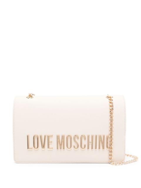 Love Moschino Borsa Beige Donna a spalla con logo