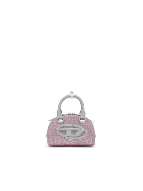 Diesel 1DR DOME - SMALL BOWLING BAG IN CRYSTAL LUREX