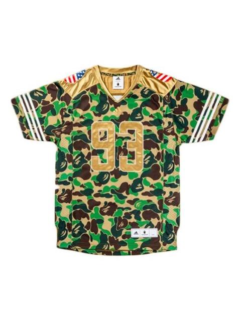 A BATHING APE® A Bathing Ape x adidas ABC Football Jersey Short-sleeved MENS MULTI 1F23-109-952