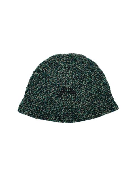 Stüssy Stüssy Hemp Stock Knit Bucket Hat Multi Green