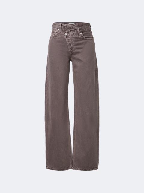 AGOLDE Arc Criss Cross wide-leg jeans