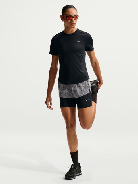 Nike Nike Swift Women's Mid-Rise 2-in-1 Running Shorts with Reflective Accents