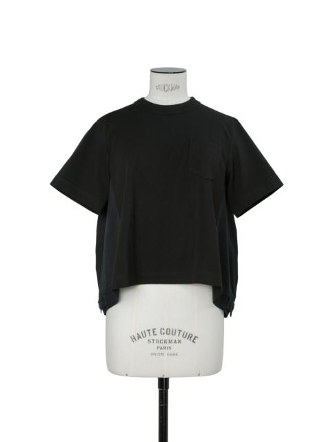 sacai Denim x Cotton Jersey T-Shirt