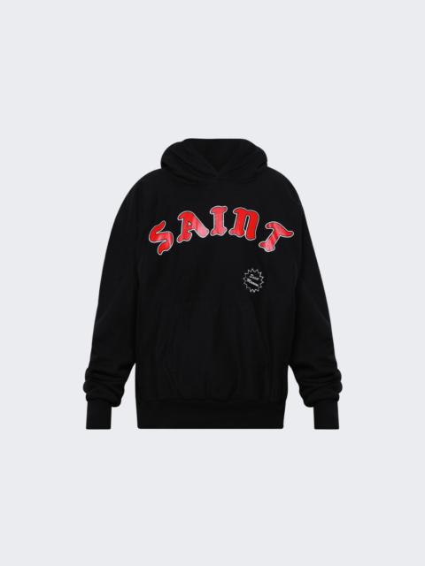 SAINT M×××××× Aries Hoodie Black - SM-A23-0000-C03 | REVERSIBLE