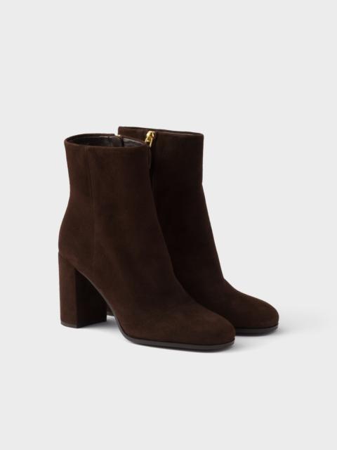 Prada Suede booties