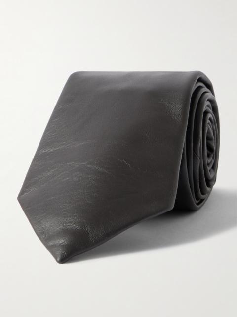 Bottega Veneta 8cm Leather Tie