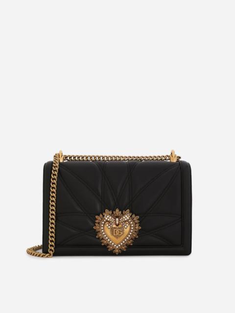 Dolce & Gabbana Large Devotion bag in quilted nappa leather