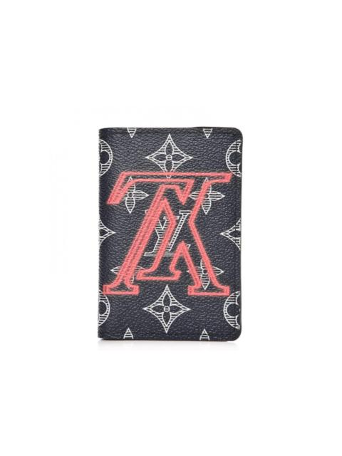 Louis Vuitton Louis Vuitton Pocket Organizer Monogram Ink Upside Down Navy