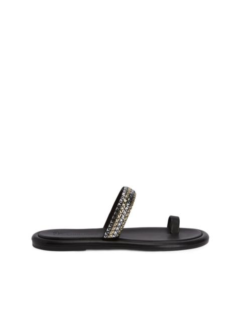 Giuseppe Zanotti Redouart stud-embellished leather sandals