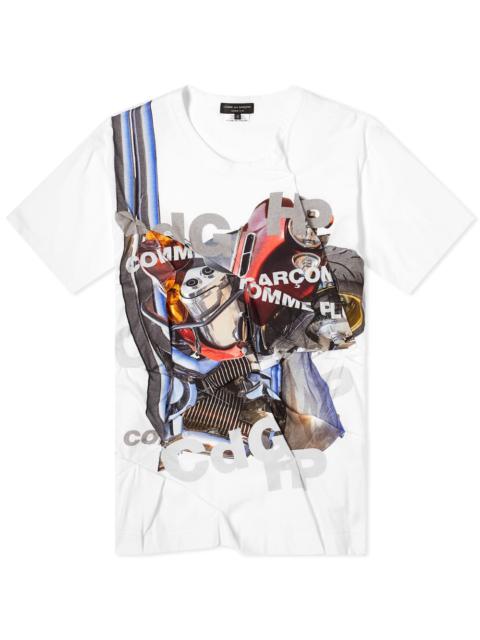 Comme des Garçons Homme Plus Comme des Garcons Homme Plus Cut And Sew Patchwork Tee