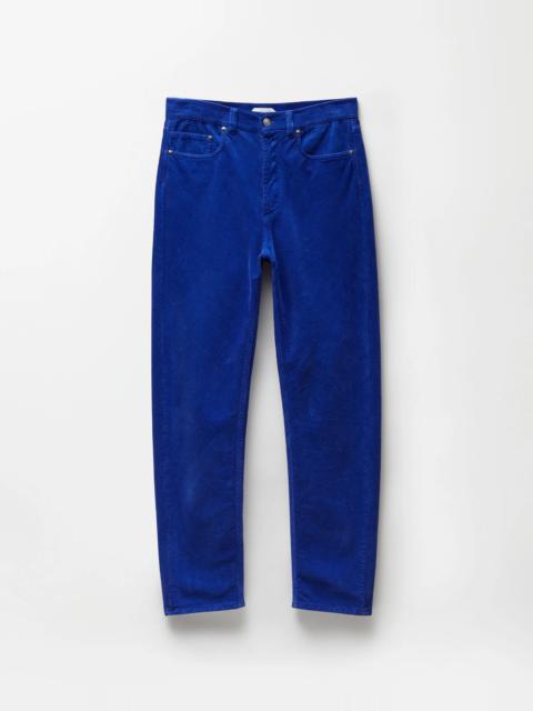 VERSACE Straight Corduroy Velvet Pants