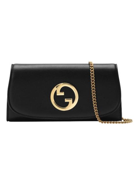 GUCCI (WMNS) Gucci Blondie Continental Chain Wallet 'Black' 725215-UXX0G-1000